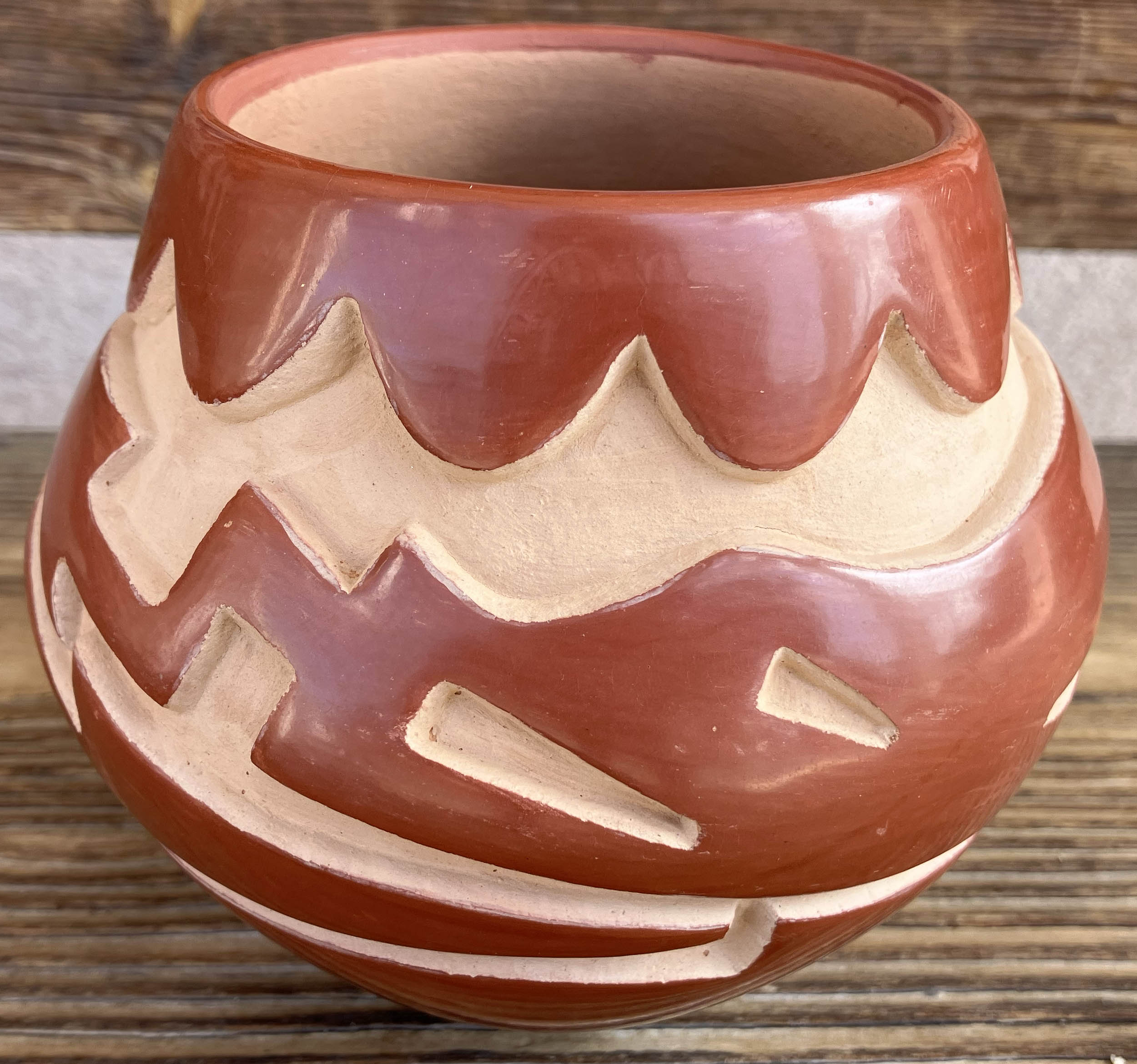 Vickie Martinez | Santa Clara Carved Pot | Penfield Gallery of Indian Arts | Albuquerque, New Mexico